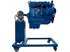 DYQC-97汽車發動機拆裝翻轉架（帶柴油發動機）