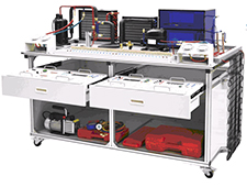 DYZLZR-5現代制冷與空調系統實訓考核裝置