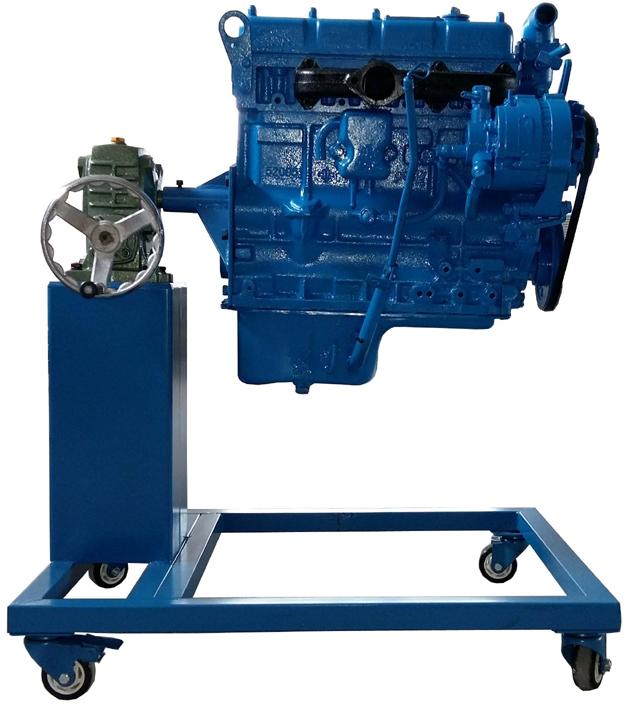 DYQC-97汽車發(fā)動機(jī)拆裝翻轉(zhuǎn)架（帶柴油發(fā)動機(jī)）
